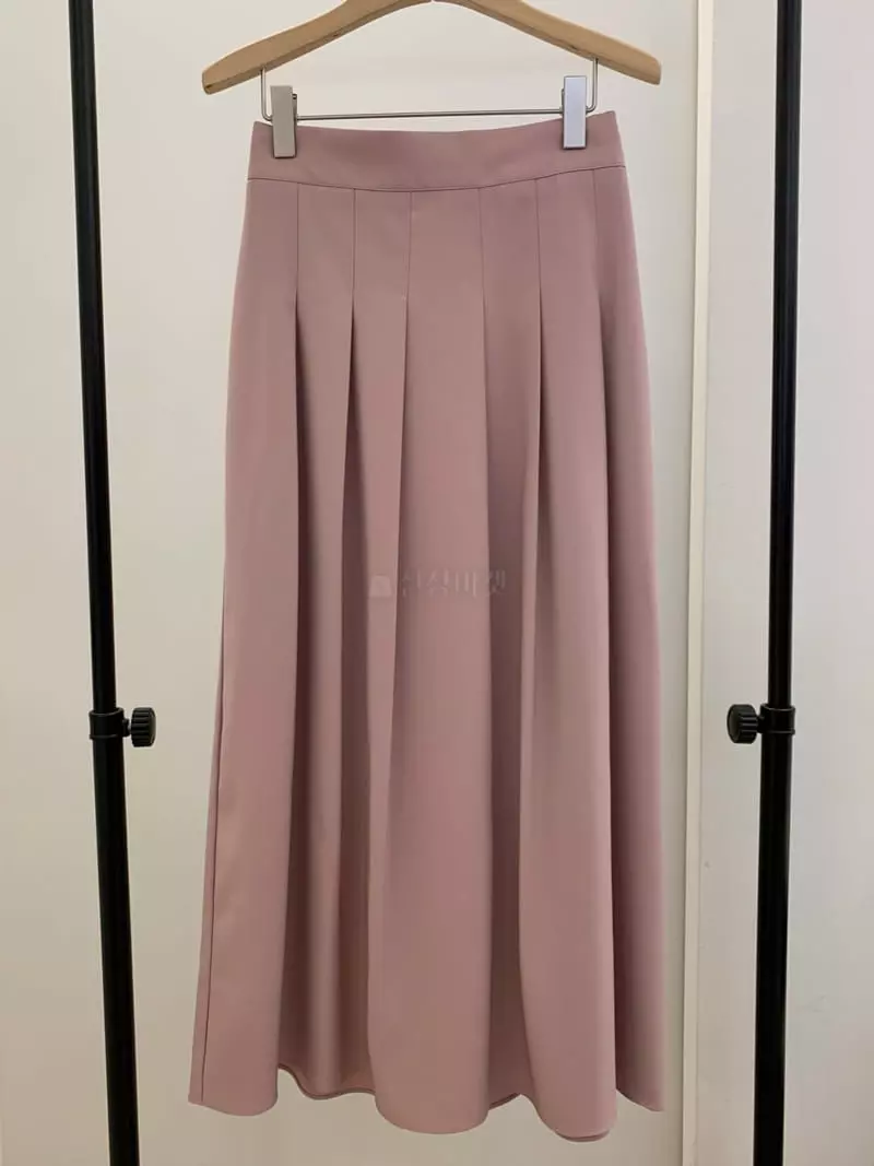 Knock - Korean Women Fashion - #womensfashion - Rich Wrinkle Skirt - 4