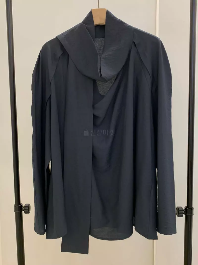Knock - Korean Women Fashion - #momslook - Le Tie Blouse - 7