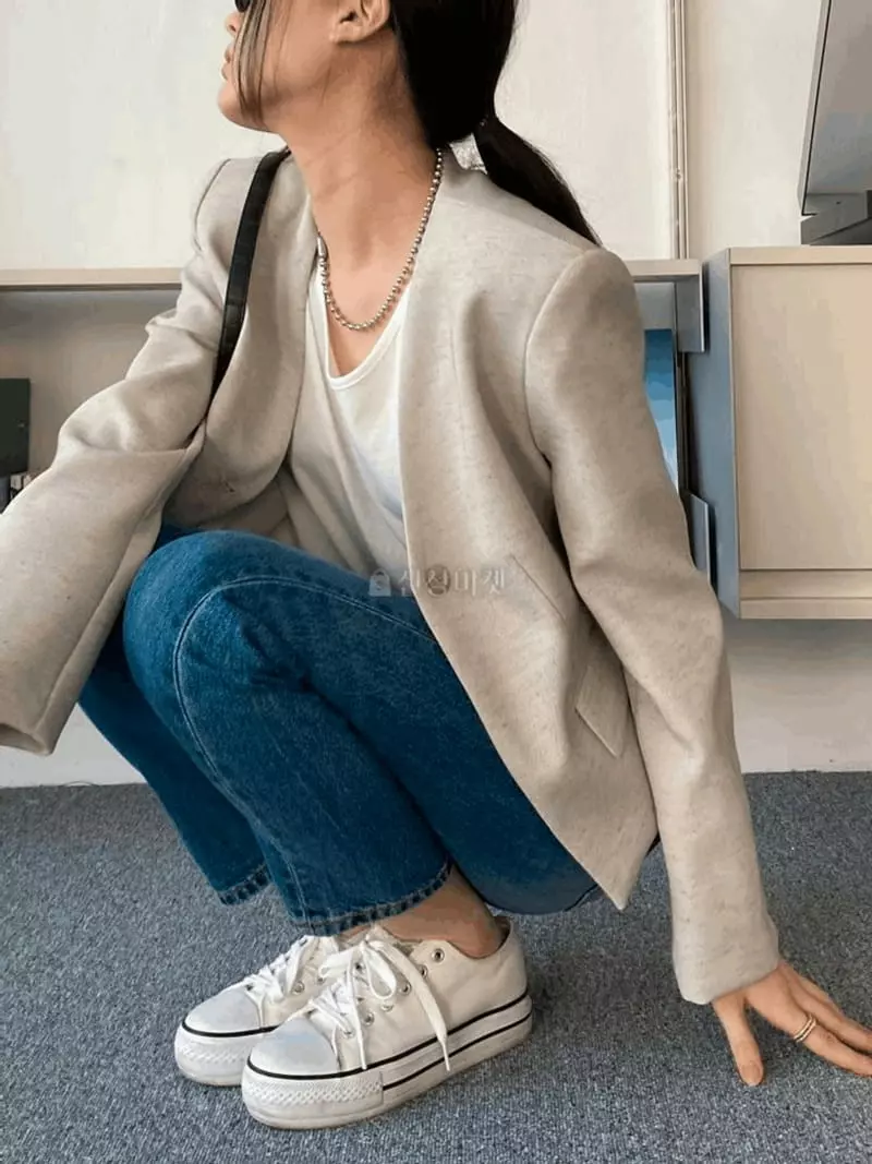 Knock - Korean Women Fashion - #momslook - Lui Jacket - 2