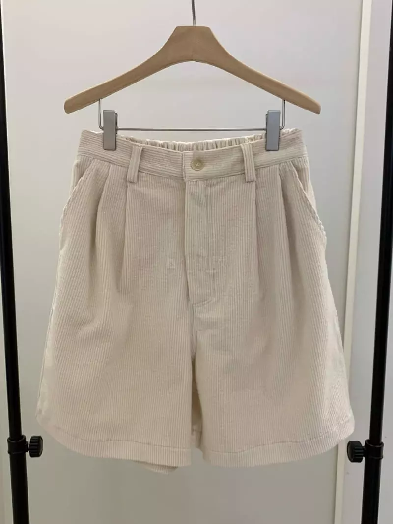 Knock - Korean Women Fashion - #restrostyle - Rib SHOrts - 8