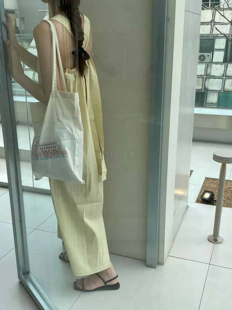 Knock - Korean Women Fashion - #vintageinspired - Low One-piece - 7
