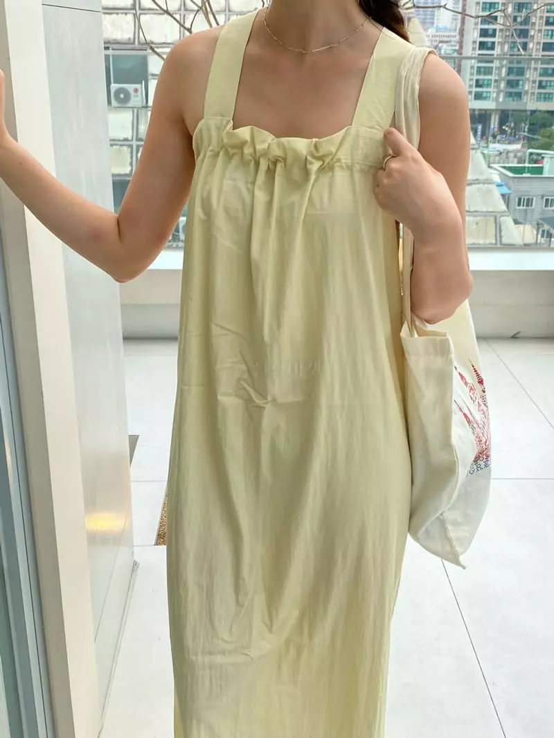Knock - Korean Women Fashion - #vintagekidsstyle - Low One-piece - 8