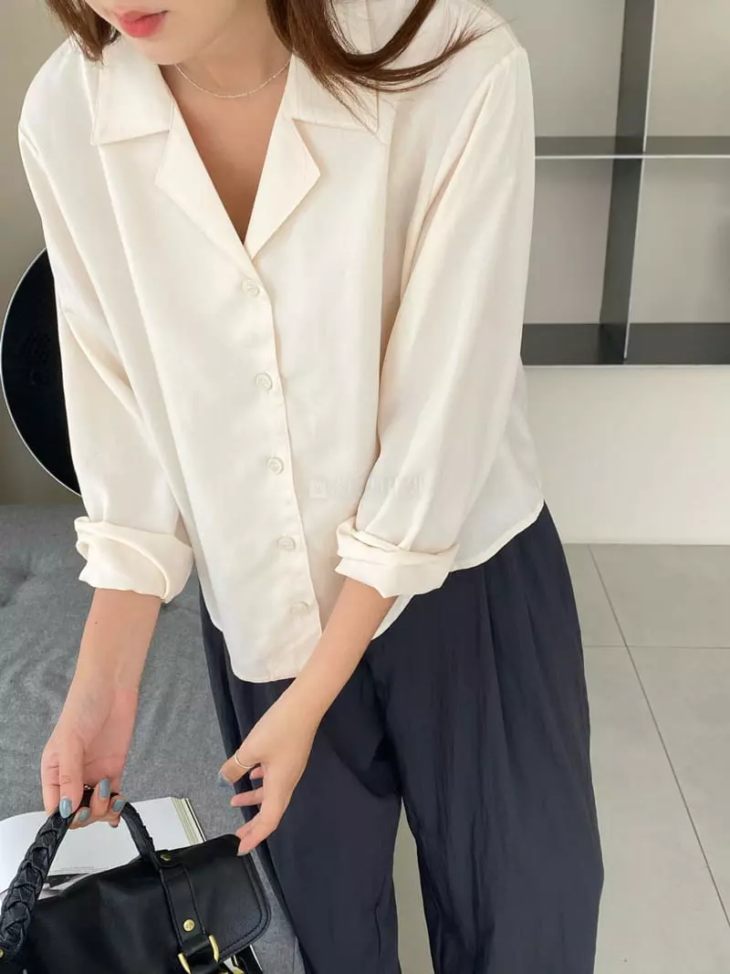 Knock - Korean Women Fashion - #womensfashion - Tery Blouse - 5