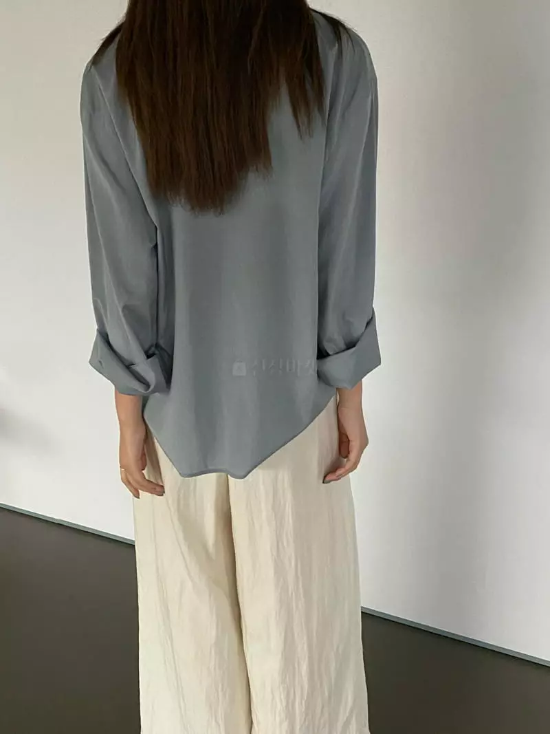 Knock - Korean Women Fashion - #womensfashion - Collar Blouse - 7