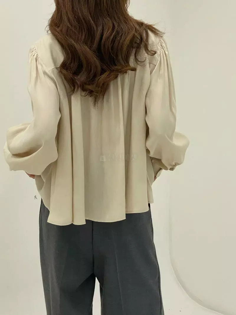 Knock - Korean Women Fashion - #momslook - Shelly Blouse - 4