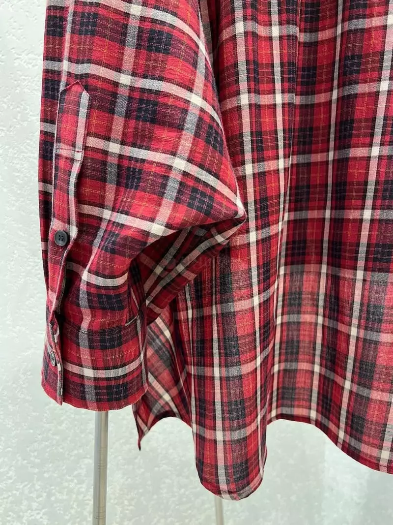 Lable - Korean Women Fashion - #momslook - Check Shirt - 7