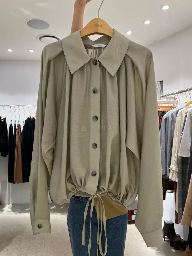 Lable - Korean Women Fashion - #momslook - Shirring Blouse - 10