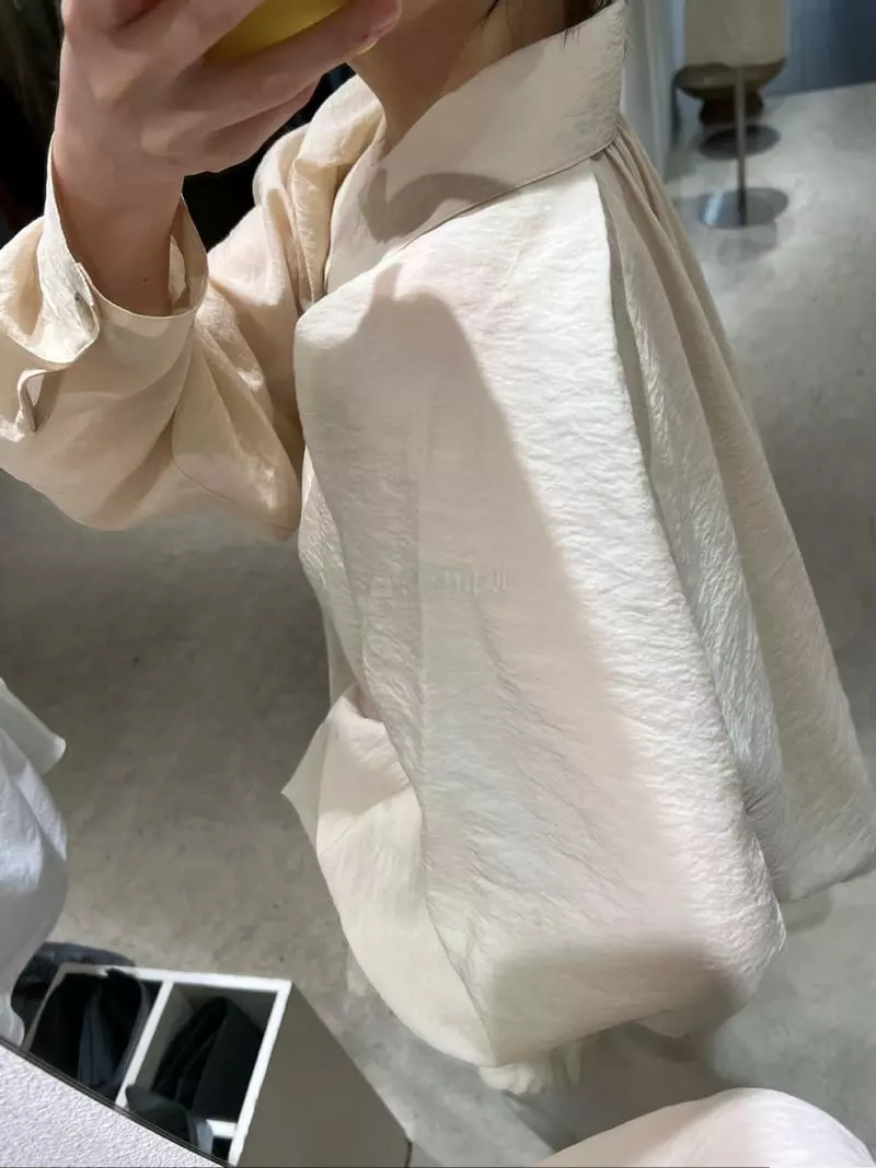 Lable - Korean Women Fashion - #momslook - Shirring Blouse - 2