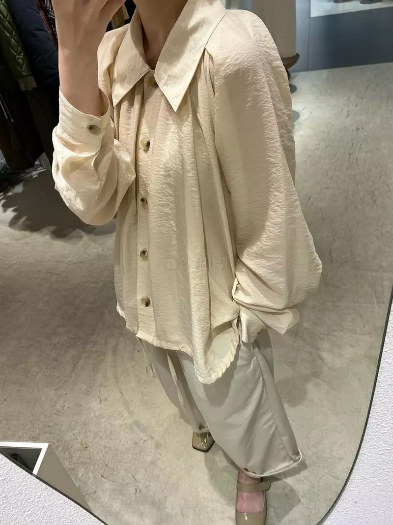 Lable - Korean Women Fashion - #womensfashion - Shirring Blouse - 4