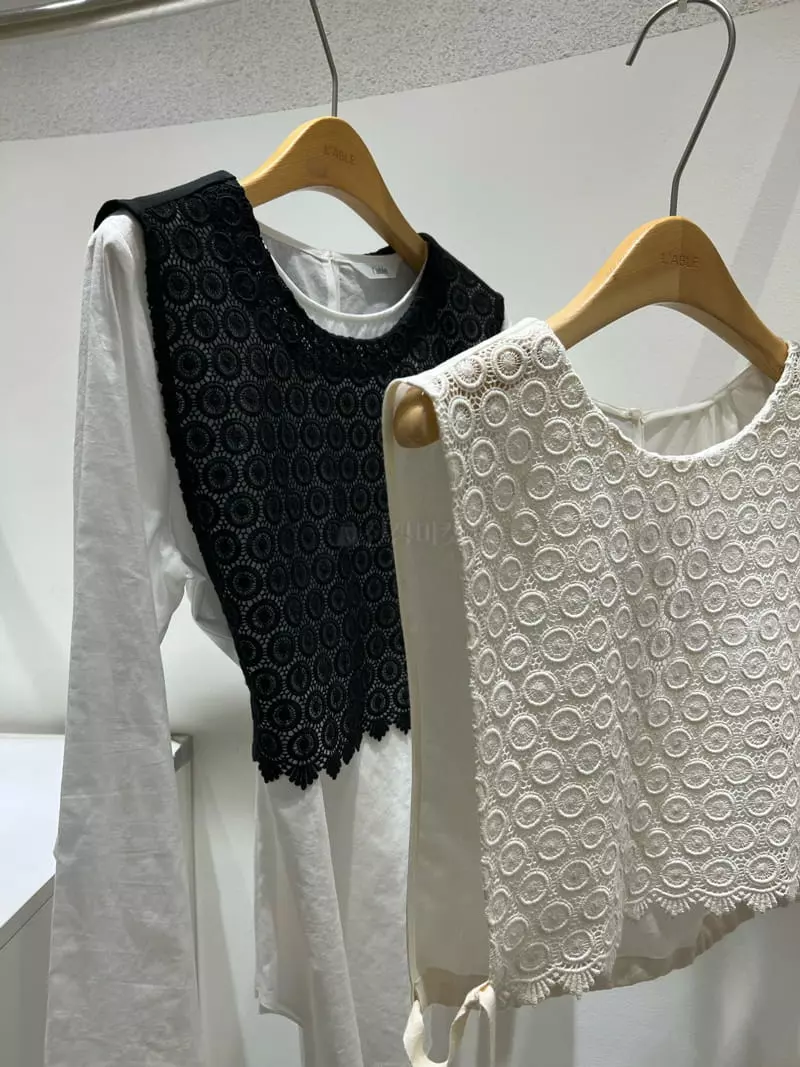 Lable - Korean Women Fashion - #momslook - Coin Vest - 6