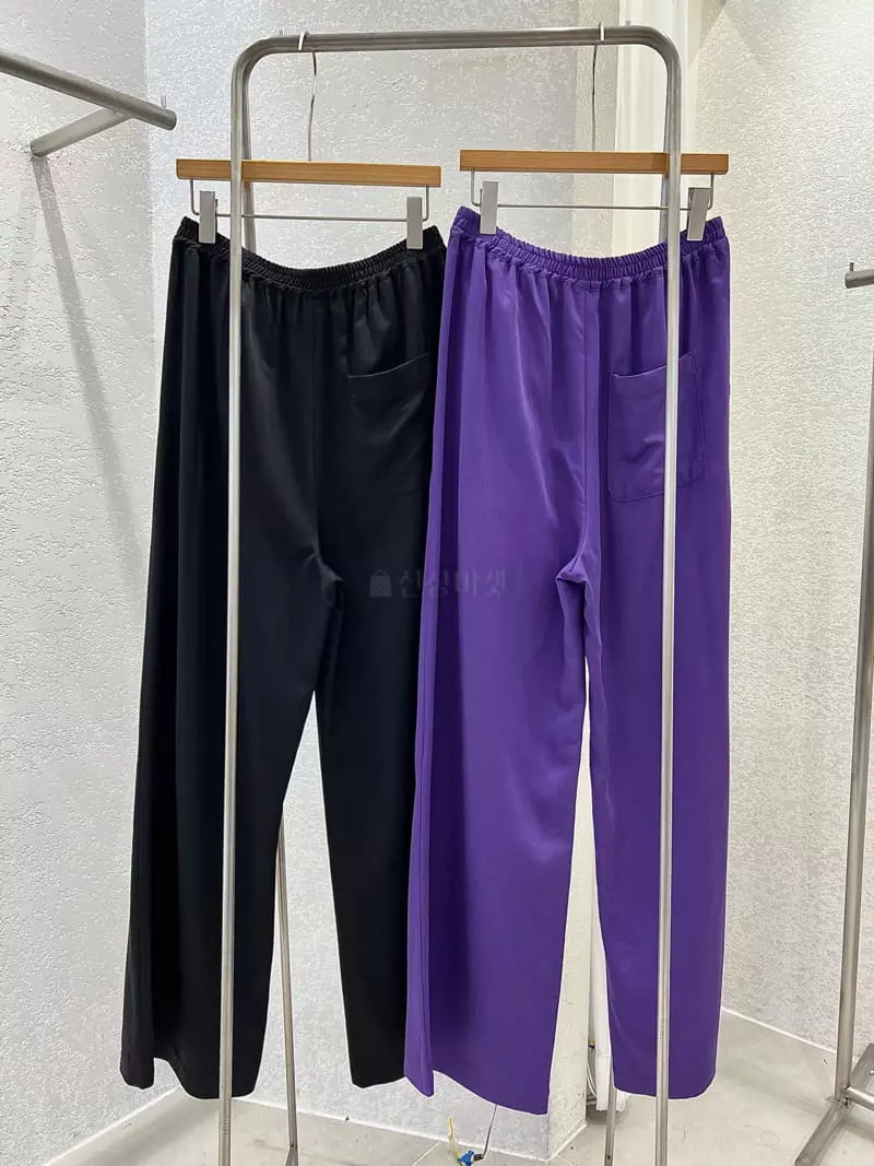 Lable - Korean Women Fashion - #restrostyle - Two Tuck Pants - 2