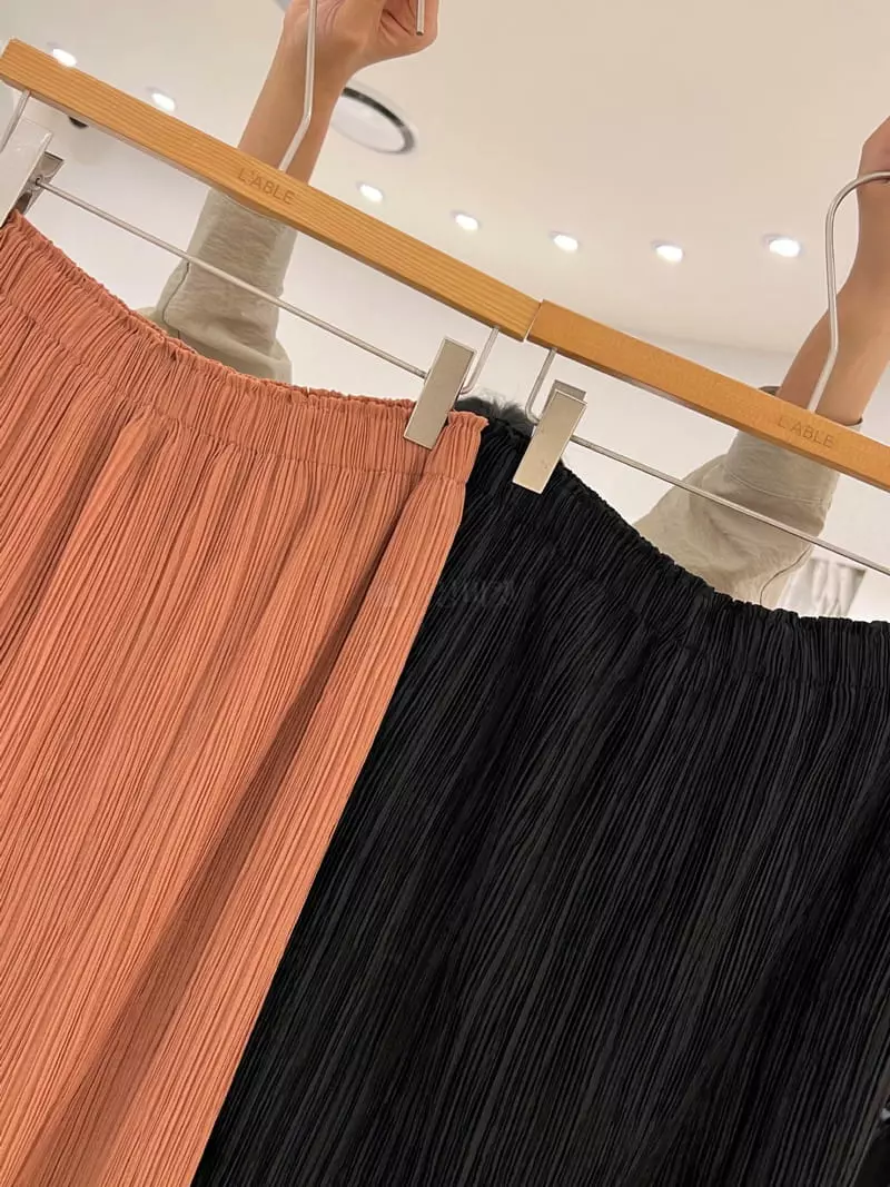 Lable - Korean Women Fashion - #romanticstyle - Pleats Skirt - 6