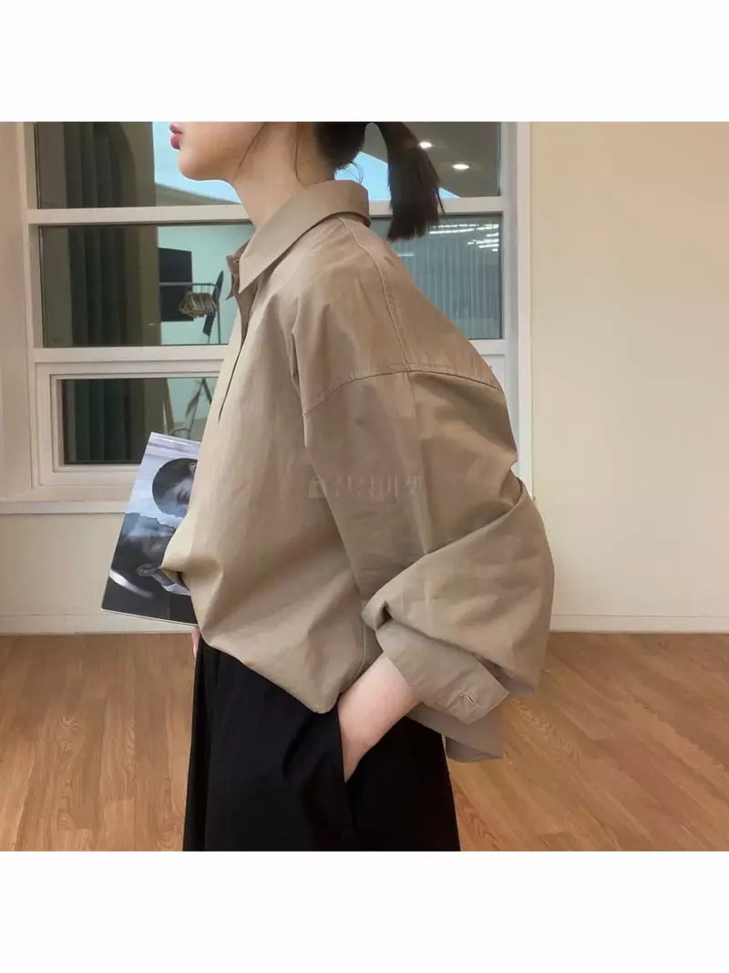 Lable - Korean Women Fashion - #vintageinspired - Half Shirt - 3