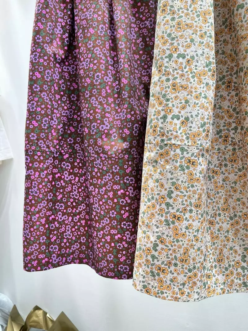 Lable - Korean Women Fashion - #womensfashion - Small Flower Skirt - 5