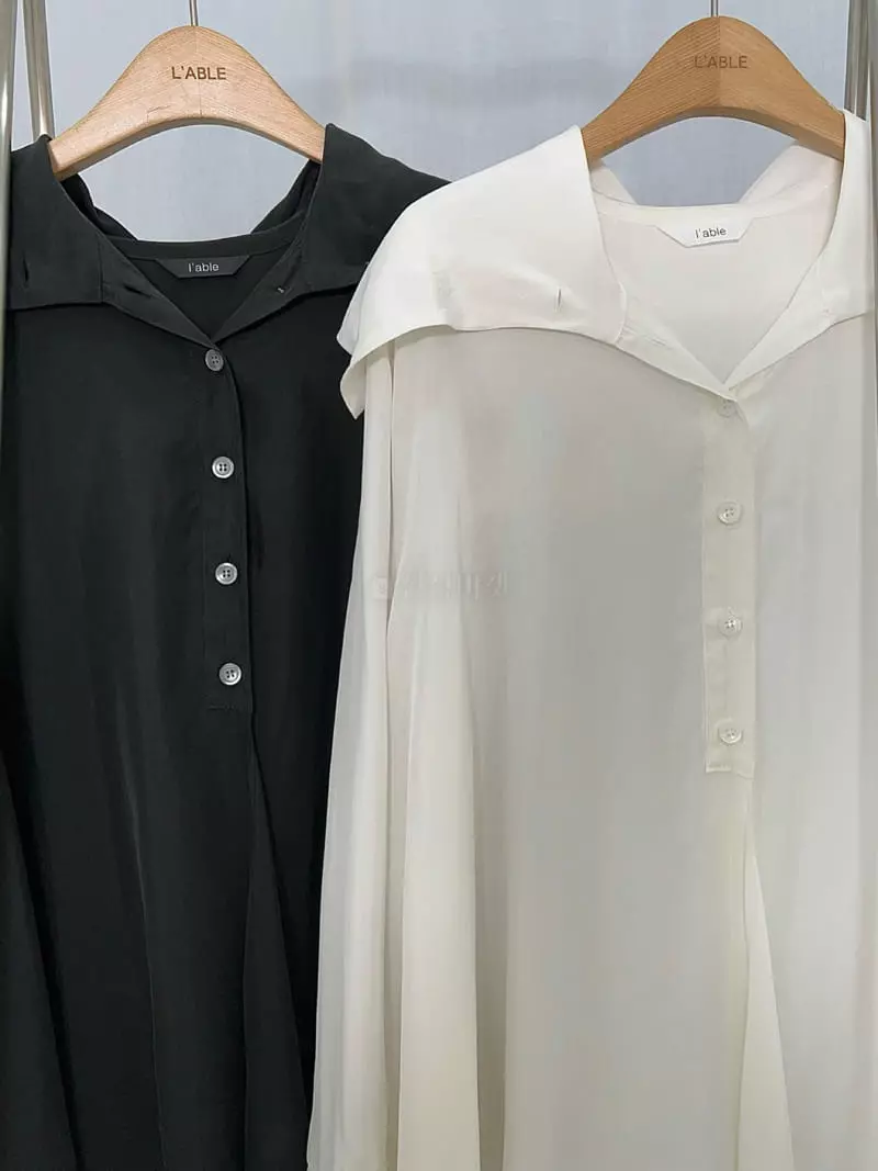 Lable - Korean Women Fashion - #womensfashion - Unbal Blouse