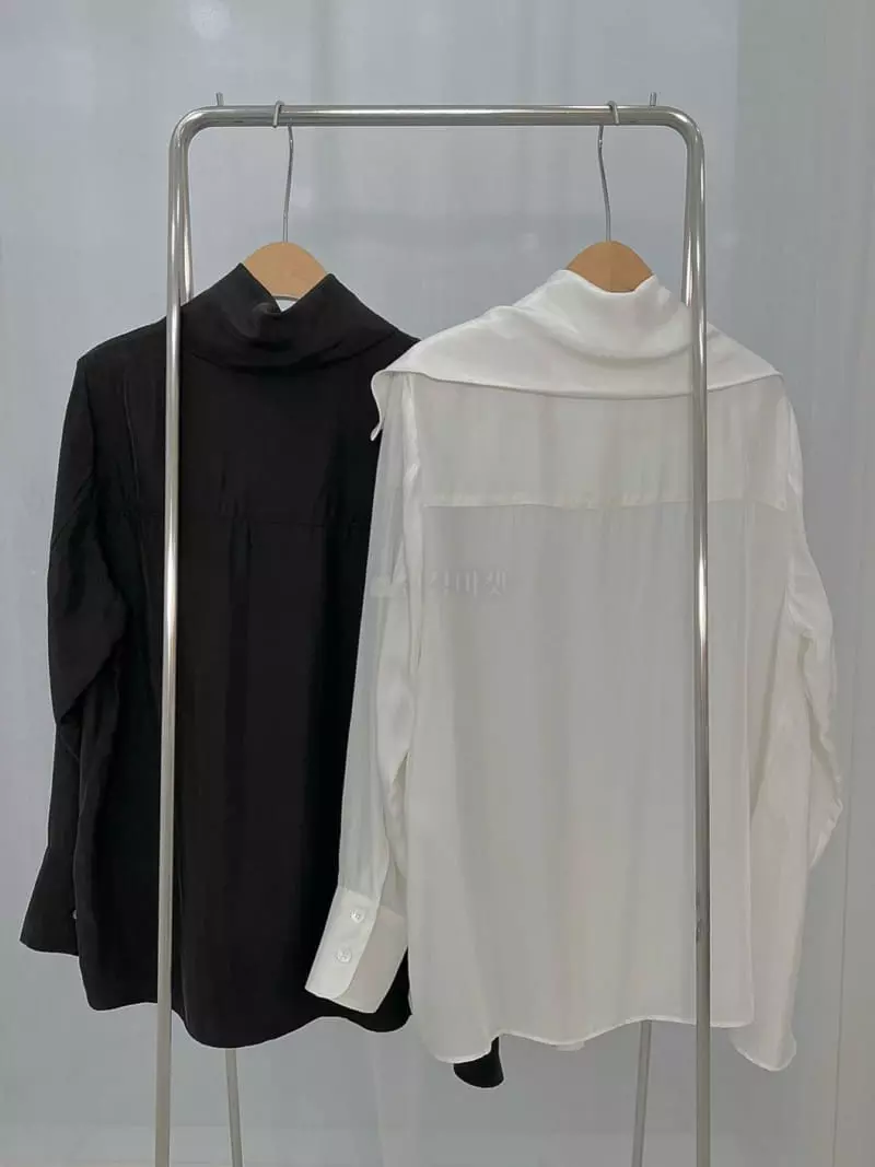 Lable - Korean Women Fashion - #womensfashion - Unbal Blouse - 3
