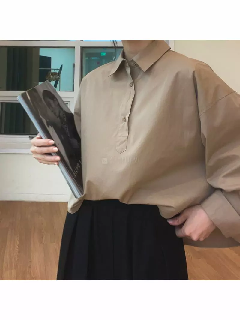 Lable - Korean Women Fashion - #womensfashion - Half Shirt - 2
