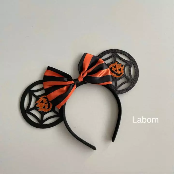 Labom - Korean Children Fashion - #childofig - Hallooween Mickey Pumpkin Hairband - 2