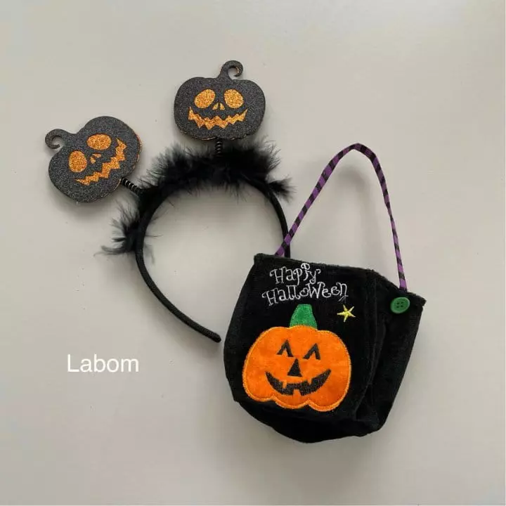 Labom - Korean Children Fashion - #designkidswear - Hallooween Pumpkin Hairband - 3