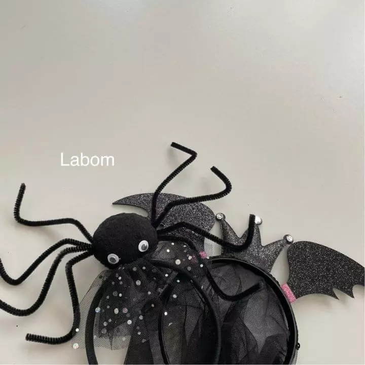 Labom - Korean Children Fashion - #discoveringself - Hallooween Spider Sha Hairband - 6