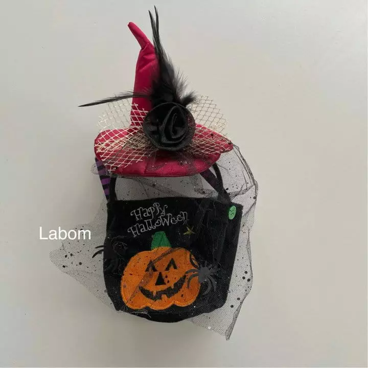 Labom - Korean Children Fashion - #todddlerfashion - Hallooween Witch Hat Hairband - 5