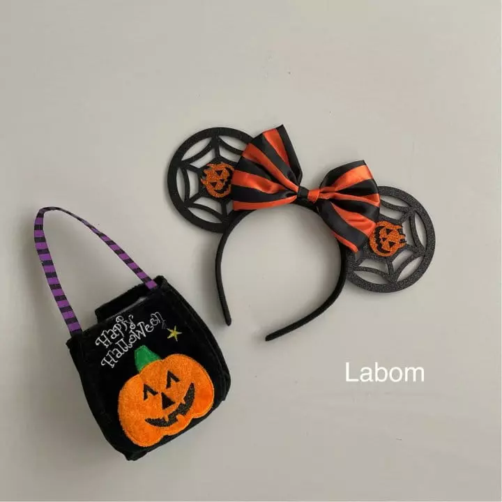 Labom - Korean Children Fashion - #todddlerfashion - Hallooween Pumpkin Bag - 4