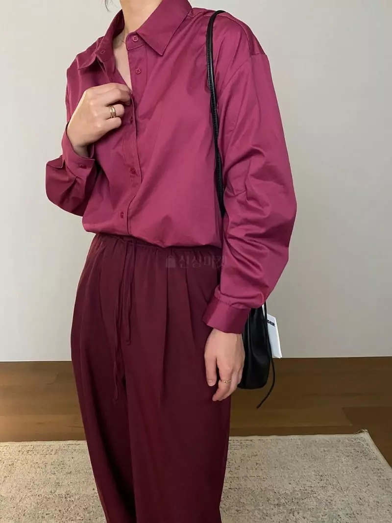 Lake Side - Korean Women Fashion - #momslook - Paris Shirt - 7