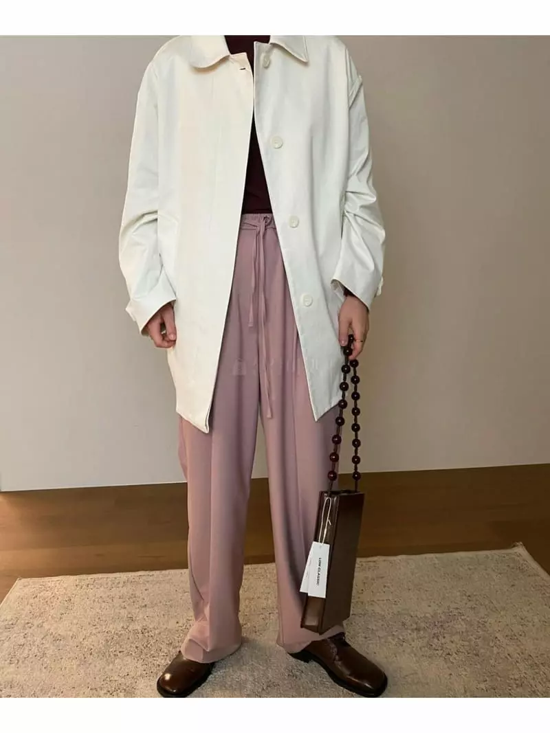 Lake Side - Korean Women Fashion - #momslook - Tuck Pants - 6