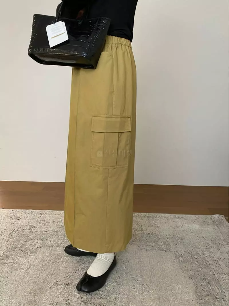 Lake Side - Korean Women Fashion - #momslook - Cargo Banding Skirt - 11