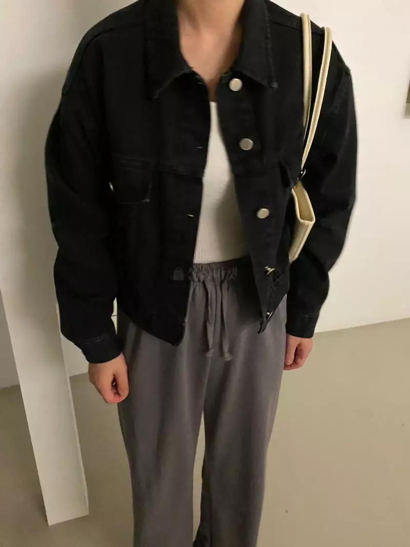 Lake Side - Korean Women Fashion - #momslook - Jia Denim Jacket - 6