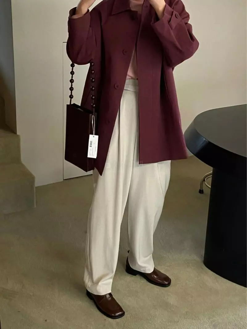 Lake Side - Korean Women Fashion - #momslook - Sand Jacket - 2