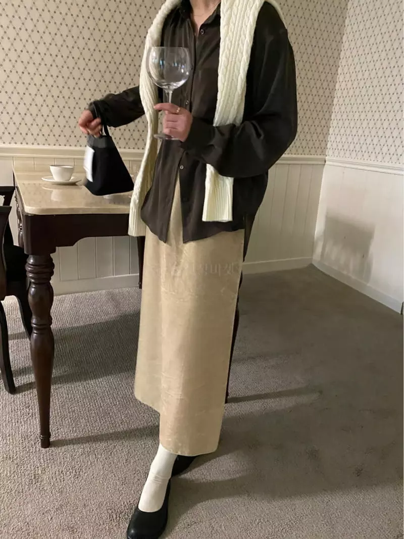Lake Side - Korean Women Fashion - #momslook - Belgium Skirt - 5