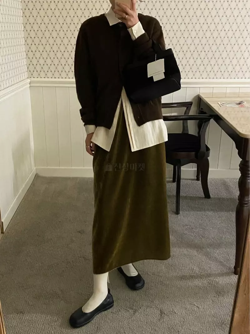 Lake Side - Korean Women Fashion - #momslook - Belgium Skirt - 9