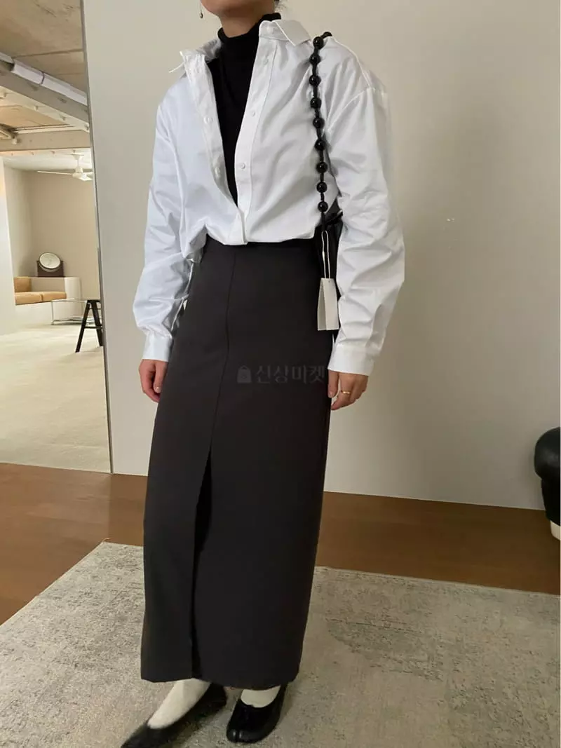 Lake Side - Korean Women Fashion - #momslook - Maxy Skirt - 7
