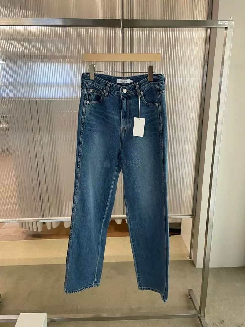 Lake Side - Korean Women Fashion - #momslook - Loose Jeans - 3
