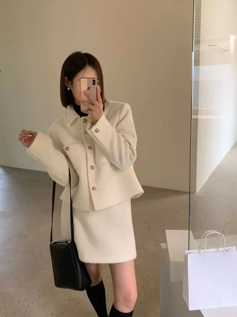 Lake Side - Korean Women Fashion - #momslook - Royal Alpaca Jacket