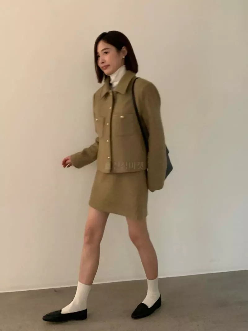 Lake Side - Korean Women Fashion - #momslook - Royal Alpaca Jacket - 6