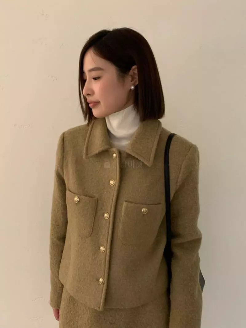 Lake Side - Korean Women Fashion - #momslook - Royal Alpaca Jacket - 7