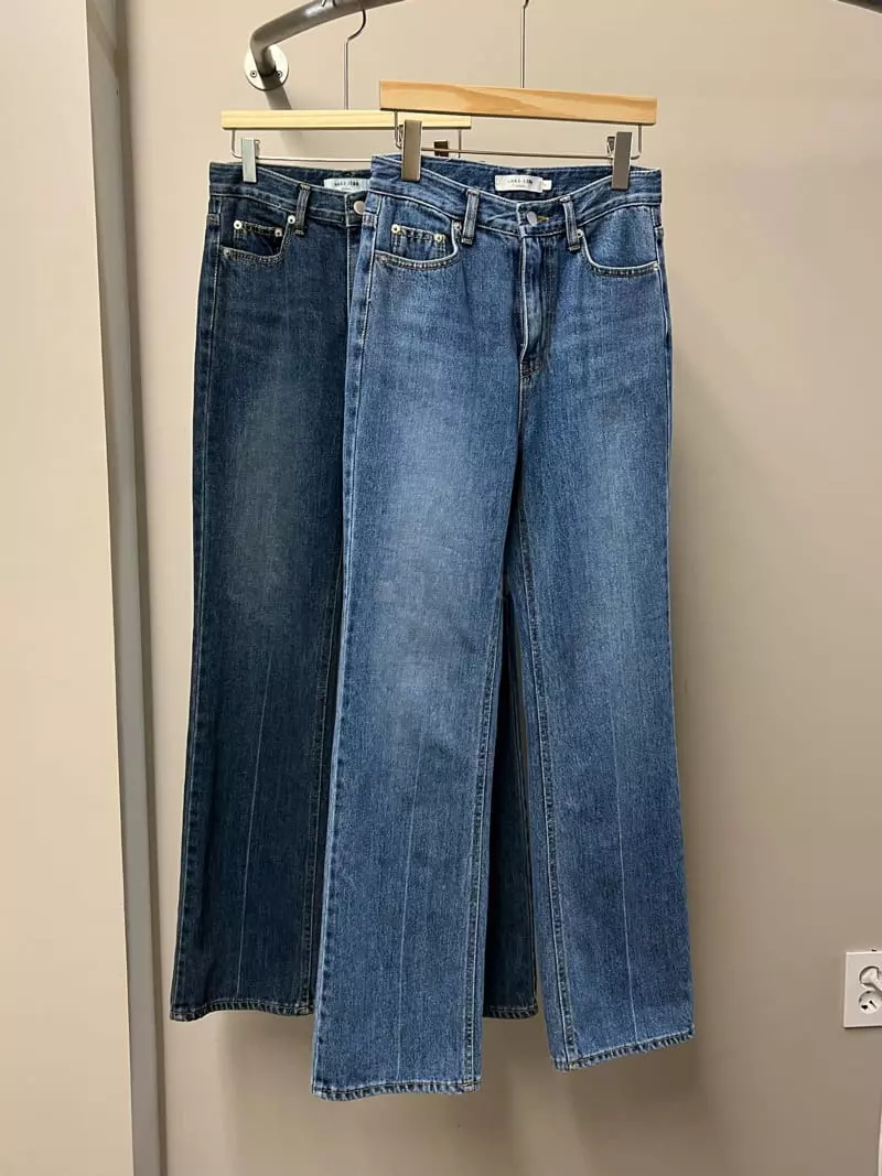 Lake Side - Korean Women Fashion - #momslook - Slim Jeans
