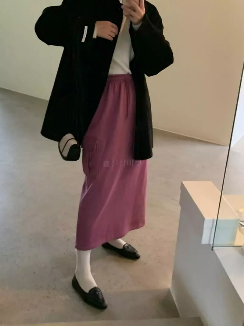 Lake Side - Korean Women Fashion - #momslook - Gunbbang Skirt - 11