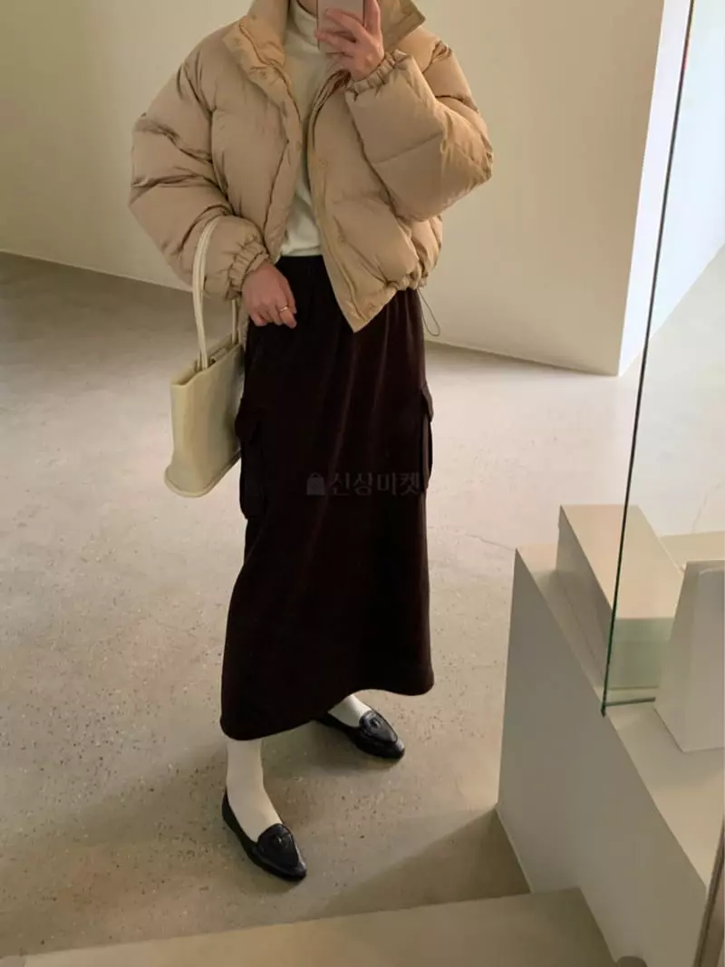 Lake Side - Korean Women Fashion - #momslook - Gunbbang Skirt - 9
