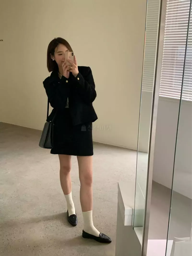 Lake Side - Korean Women Fashion - #pursuepretty - Royal Alpaca Jacket - 11