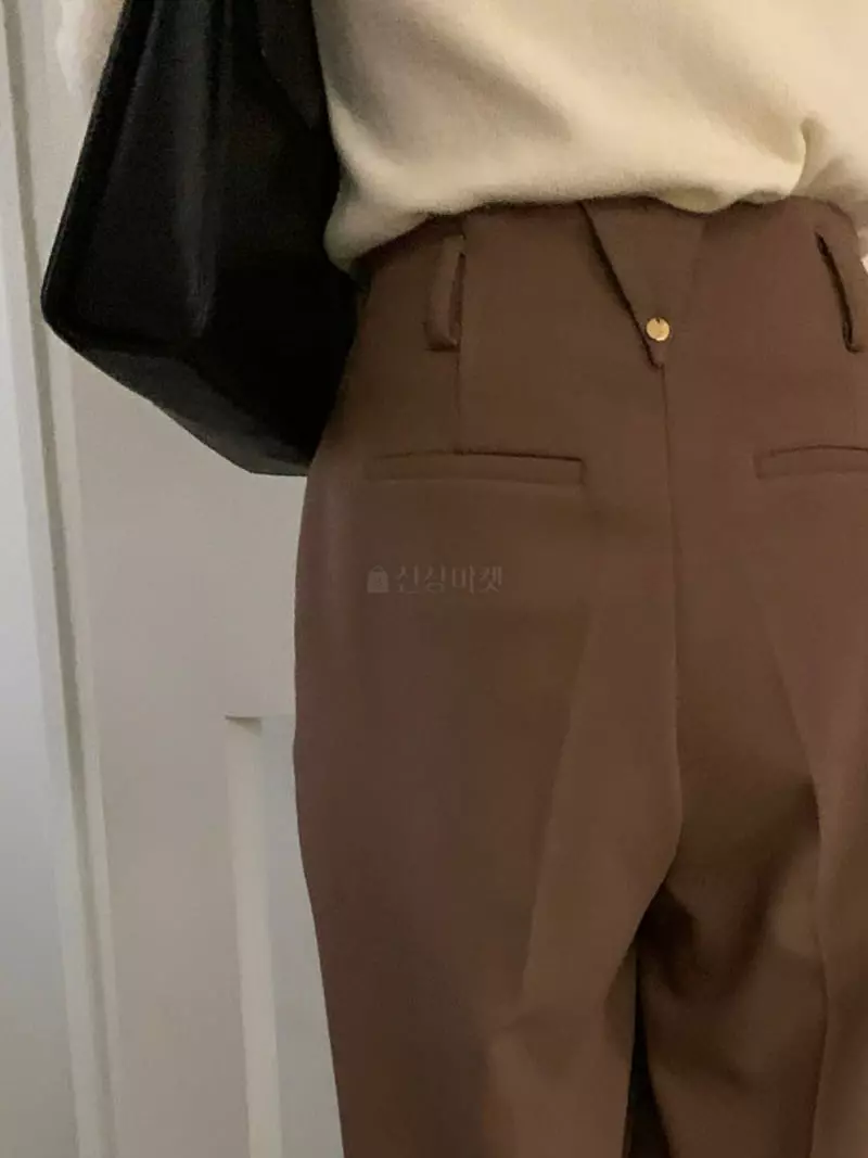 Lake Side - Korean Women Fashion - #pursuepretty - Gold Ring Pants - 2