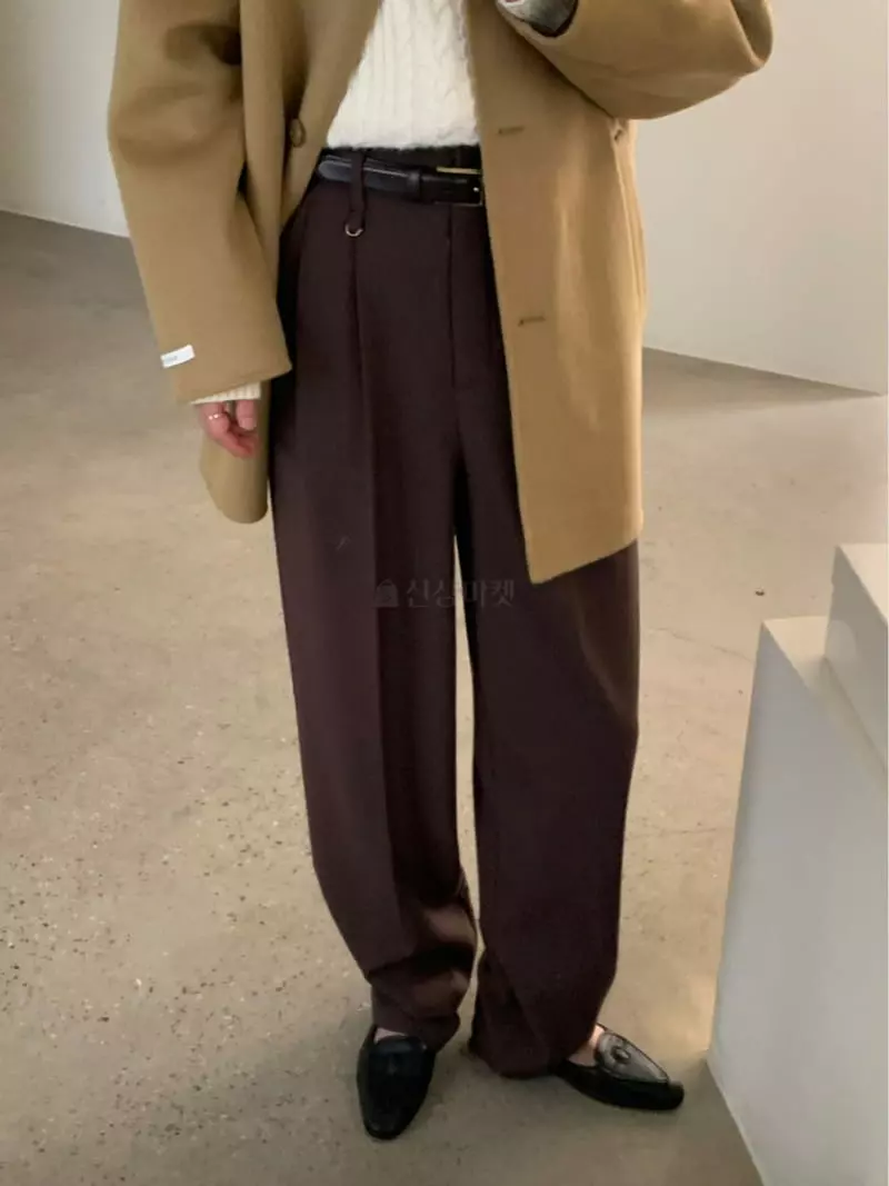 Lake Side - Korean Women Fashion - #restrostyle - Gold Ring Pants - 3