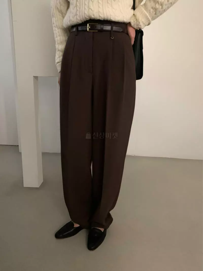 Lake Side - Korean Women Fashion - #restrostyle - Gold Ring Pants - 4