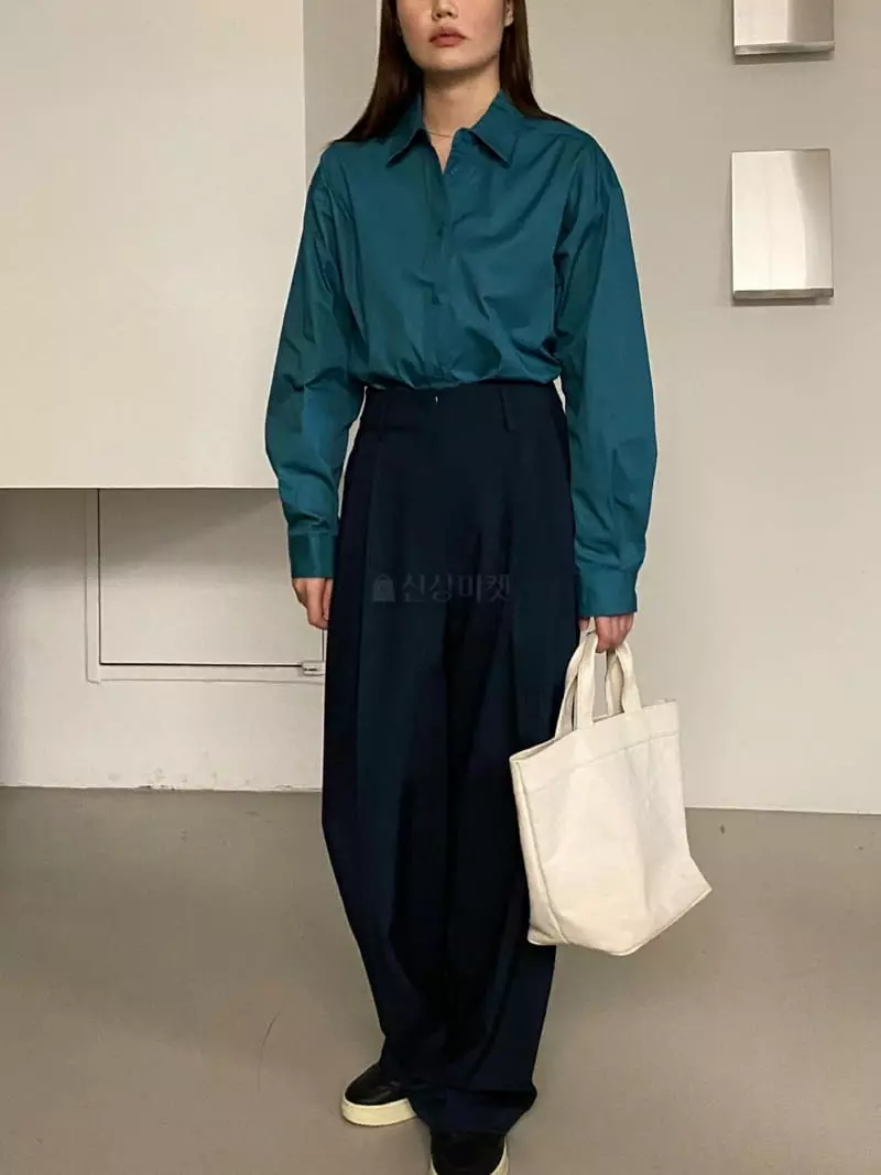 Lake Side - Korean Women Fashion - #romanticstyle - Paris Shirt - 4