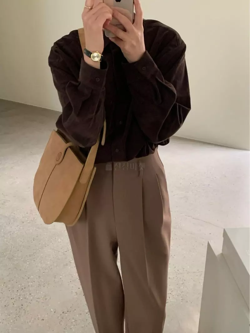 Lake Side - Korean Women Fashion - #shopsmall - Denden Shirt - 9