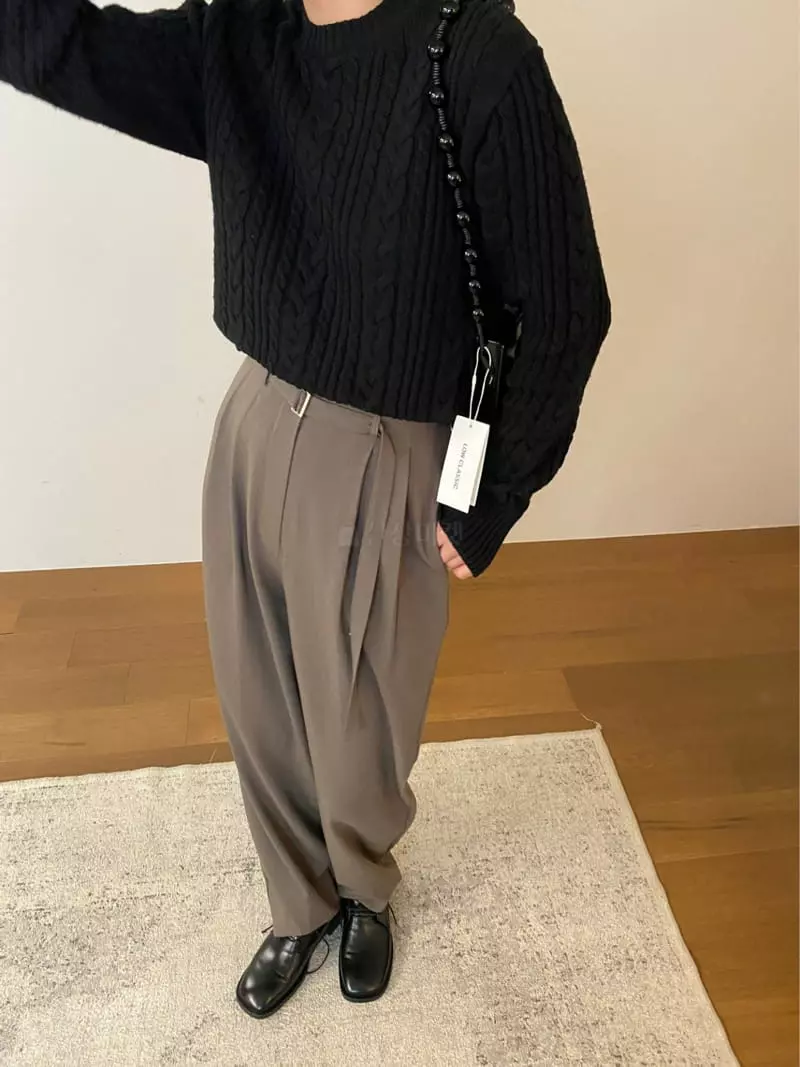 Lake Side - Korean Women Fashion - #thatsdarling - Double Ling Pants - 9