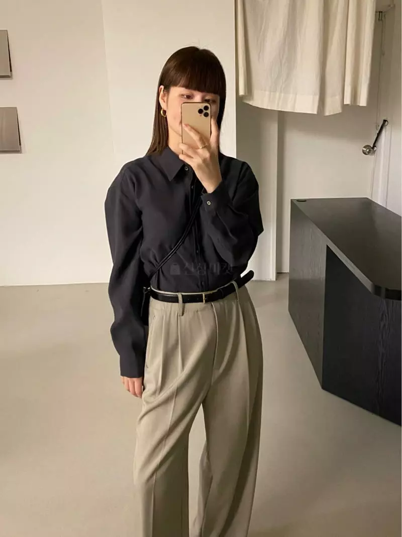 Lake Side - Korean Women Fashion - #thelittlethings - Half Dangak Blouse - 8