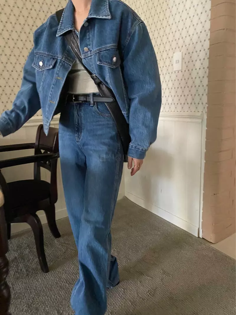 Lake Side - Korean Women Fashion - #thelittlethings - Jia Denim Jacket - 3